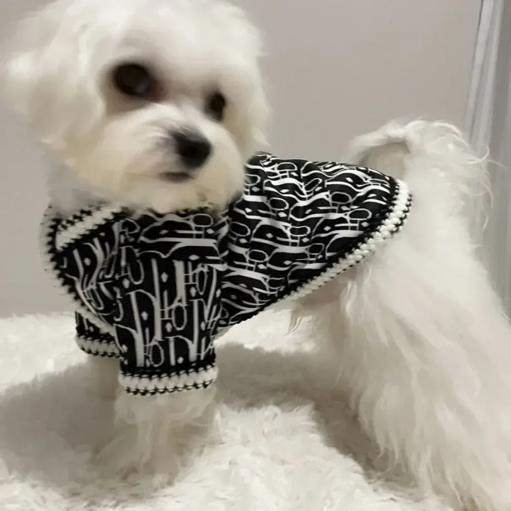 Knitted Dog Cardigan – Soft & Cozy Design