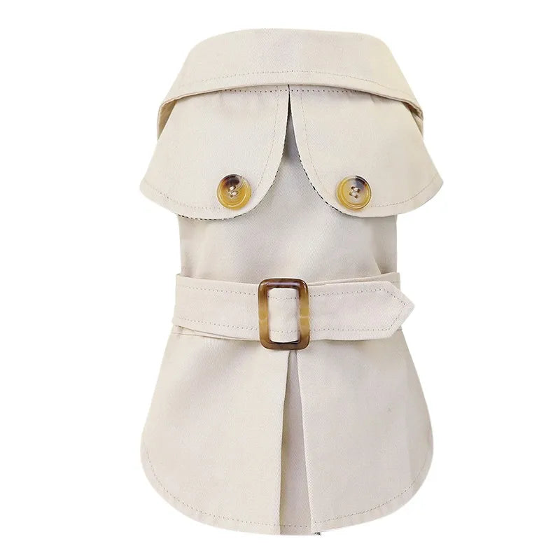 Elegant Dog Trench Coat